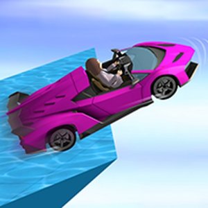 Water Surfer Car Stunt Online Game