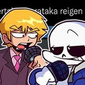 FNF Sans vs Reigen Tumblr Man Online Game