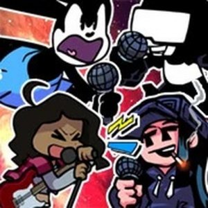 FNF: Galaxy Collapse But Everyone Sings it Online Game