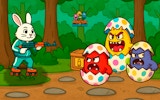 Monsters of Easter Eggs - Egg Hunter Action Game