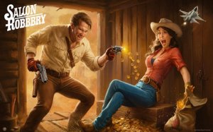 Saloon Robbery: Wild West Reflex Challenge Online Game