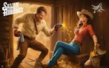 Saloon Robbery: Wild West Reflex Challenge Online Game
