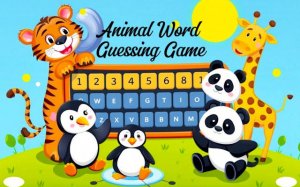 Animal Word Guessing Game: Fun Vocabulary Puzzle Online