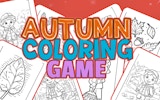 Autumn Coloring Game - Free Online Art & Relaxation Puzzle Game