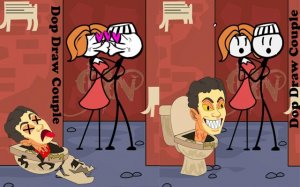 DOP2 Draw Couple: Erase to Escape Puzzle Game