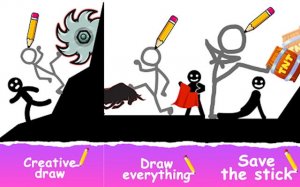 Draw 2 Save: Stickman Puzzle Drawing Game Online