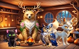 Mysterious Familiars Enchanted Bestiary: Magic Tapping Game Online