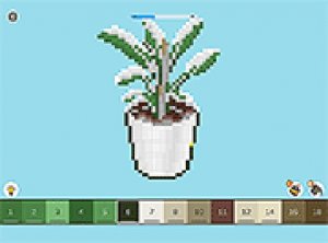 Numbered Tile Coloring Puzzle