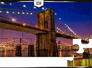 Manhattan Skyline Tile Puzzle