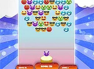 Cheerful Emoji Match Blaster